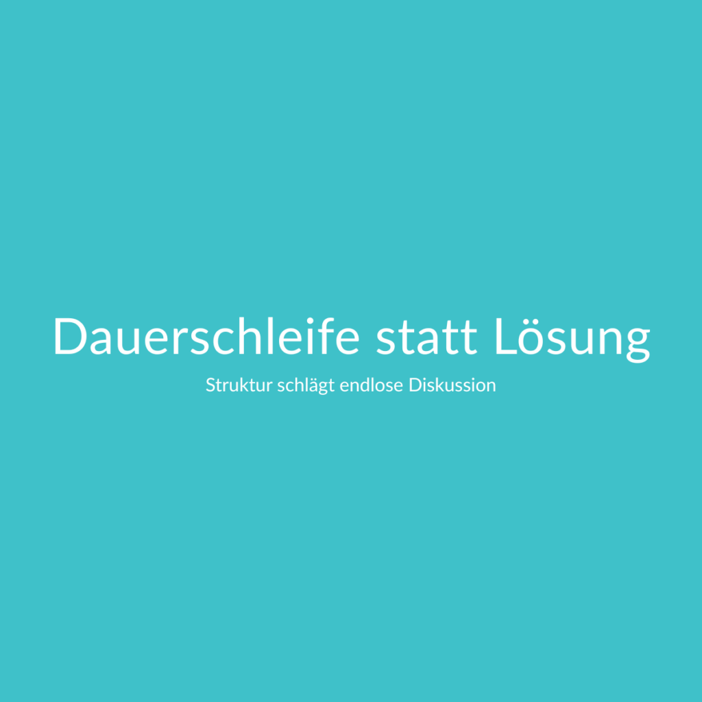 Warum Konfliktlösungen im Unternehmen nicht funktionieren und Konflikte immer wieder zurückkommen