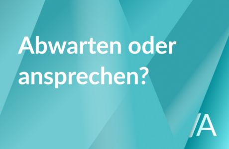 Führungskraft vor der Frage, ob und wann ein Konflikt angesprochen werden sollte